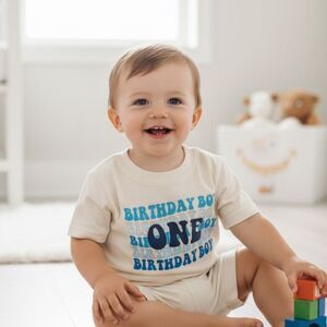 Birthday Boy One Year Old T-Shirt